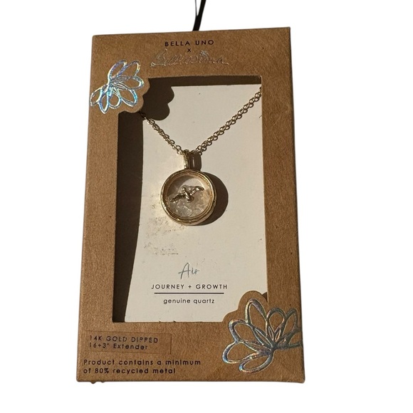 bellisima Jewelry - Bellisima Quartz Pendant Necklace